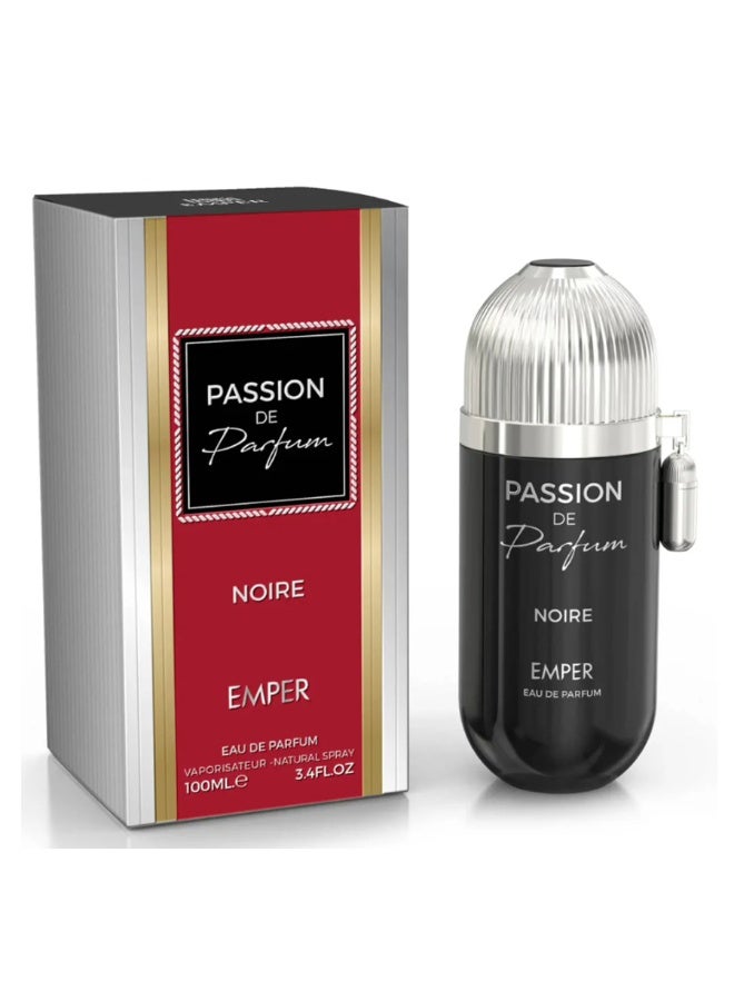 emper Passion De Parfum Noire - For Men - EDP - 100ml - Image 1